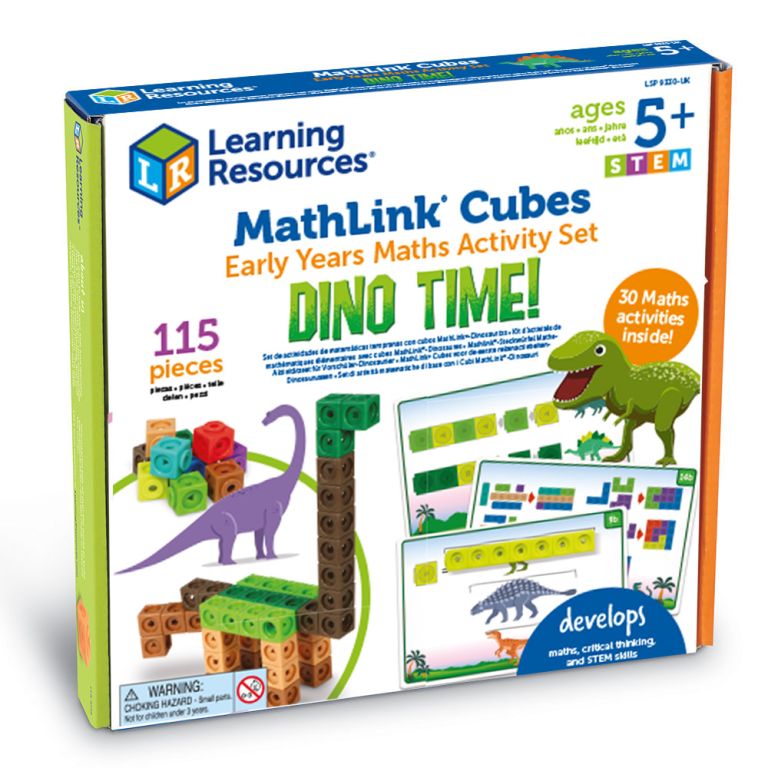 The Teachers' Lounge®  Mathlink® Cubes Kindergarten Math Activity Set:  Fantasticals!